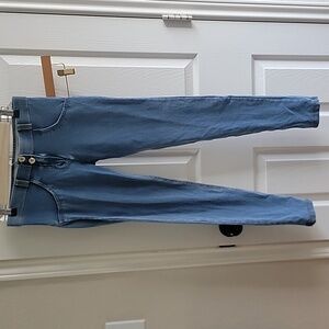 Freddy WR.UP lightwash blue denim jeans leggings size small